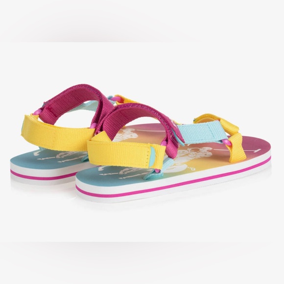 Polo Ralph Lauren Colourblock sandals! Super Cute - Picture 3 of 9